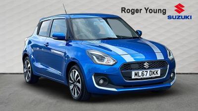 Suzuki Swift 1.0 Boosterjet SHVS SZ5 Hatchback Hybrid Blue at Suzuki UCL Milton Keynes