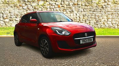 Suzuki Swift 1.2L SZ-l DualJet MHEV Hatchback 5dr Hybrid Manual Euro 6 (82 bhp) Hatchback Hybrid Red at Suzuki UCL Milton Keynes