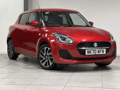 Suzuki Swift 1.2 Sz-L Dualjet Mhev Hatchback Hybrid Burning Red Metallic at Suzuki UCL Milton Keynes