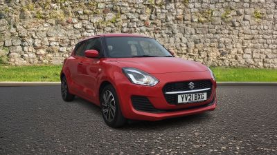 Suzuki Swift 1.2L SZ-l DualJet MHEV Hatchback 5dr Hybrid Manual Euro 6 (82 bhp) Hatchback Hybrid Red at Suzuki UCL Milton Keynes