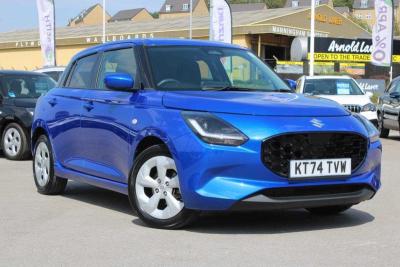 Suzuki Swift 1.2 Mild Hybrid Motion 5dr Hatchback Hybrid Blue at Suzuki UCL Milton Keynes