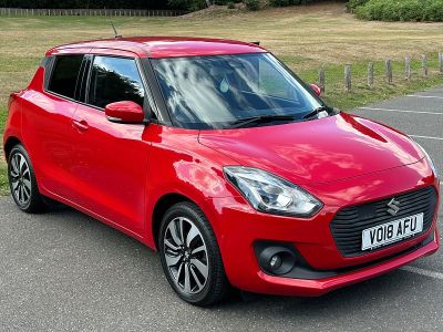 Suzuki Swift 1.0 Boosterjet SHVS SZ5 Hatchback 5dr Petrol Hybrid Manual Euro 6 (s/s) (111 ps) Hatchback Hybrid Red at Suzuki UCL Milton Keynes