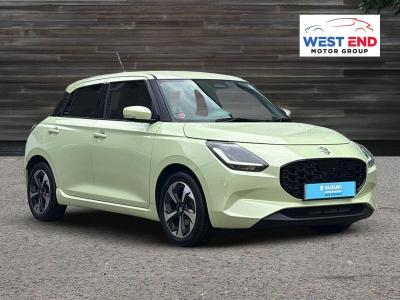 Suzuki Swift 1.2 Mild Hybrid Ultra 5dr CVT Hatchback Petrol YELLOW at Suzuki UCL Milton Keynes