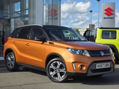 Suzuki Vitara 1.6 SZ5 ALLGRIP 5dr Auto Hatchback Petrol Orange/black at Suzuki UCL Milton Keynes