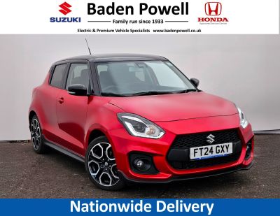 Suzuki Swift 1.4 Hatchback Sport Hatchback Petrol Burning Red at Suzuki UCL Milton Keynes