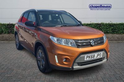 Suzuki Vitara 1.6 SZ-T 5dr SUV Petrol Orange And Black at Suzuki UCL Milton Keynes