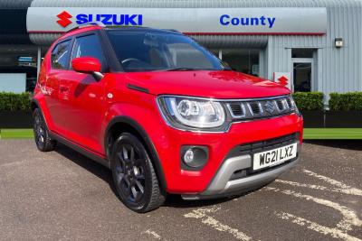 Suzuki Ignis 1.2 Dualjet 12V Hybrid SZ-T 5dr CVT Hatchback Petrol RED at Suzuki UCL Milton Keynes