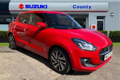 Suzuki Swift 1.2 Dualjet 83 12V Hybrid SZ5 5dr Hatchback Petrol RED at Suzuki UCL Milton Keynes