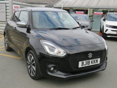 Suzuki Swift 1.0 Boosterjet SHVS SZ5 Hatchback 5dr Petrol Hybrid Manual Euro 6 (s/s) (111 ps) Hatchback Hybrid Black at Suzuki UCL Milton Keynes