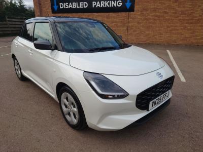Suzuki Swift 1.2 Mild Hybrid Motion 5dr Hatchback Petrol WHITE at Suzuki UCL Milton Keynes