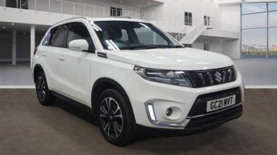 Suzuki Vitara 1.4 Boosterjet 48V Hybrid SZ5 ALLGRIP 5dr Hatchback Petrol WHITE at Suzuki UCL Milton Keynes