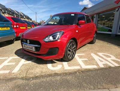 Suzuki Swift 1.2 Dualjet 83 12V Hybrid SZ-L 5dr Hatchback Petrol Red at Suzuki UCL Milton Keynes