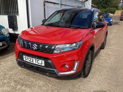 Suzuki Vitara 1.4 Boosterjet 48V Hybrid SZ-T ALLGRIP 5dr Estate Petrol Red at Suzuki UCL Milton Keynes
