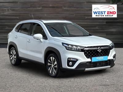 Suzuki S-Cross 1.4 Boosterjet 48V Hybrid Ultra ALLGRIP 5dr Hatchback Petrol WHITE at Suzuki UCL Milton Keynes
