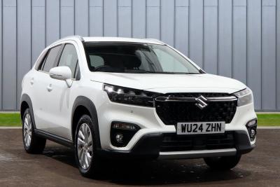 Suzuki S-Cross 1.5 Hybrid Motion 5dr AGS Hatchback Petrol/Electric Hybrid WHITE at Suzuki UCL Milton Keynes