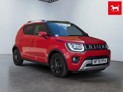 Suzuki Ignis 1.2 Dualjet MHEV SZ5 Hatchback 5dr Petrol Hybrid Manual Euro 6 (s/s) (83 ps) Hatchback Hybrid Red at Suzuki UCL Milton Keynes