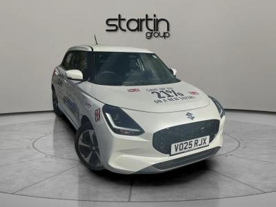 Suzuki Swift 1.2 Mild Hybrid Ultra 5dr CVT Hatchback Petrol WHITE at Suzuki UCL Milton Keynes