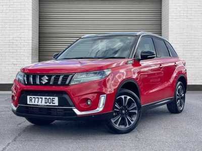 Suzuki Vitara 1.4 Boosterjet 48V Hybrid SZ5 5dr SUV Hybrid Bright Red/ Cosmic Black roof at Suzuki UCL Milton Keynes