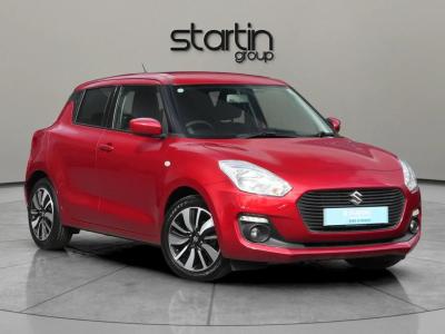 Suzuki Swift 1.2 Dualjet MHEV SZ-T Euro 6 (s/s) 5dr Hatchback Hybrid RED at Suzuki UCL Milton Keynes