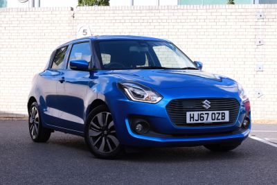 Suzuki Swift 1.0 Boosterjet SHVS SZ5 Hatchback Petrol Blue at Suzuki UCL Milton Keynes