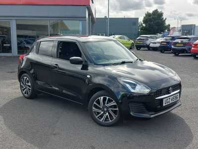 Suzuki Swift 1.2 SZ-L Dualjet MHEV Hatchback Hybrid Super Black Pearl at Suzuki UCL Milton Keynes