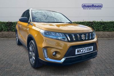 Suzuki Vitara 1.4 Boosterjet 48V Hybrid SZ-T 5dr SUV Petrol Yellow at Suzuki UCL Milton Keynes