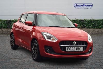 Suzuki Swift 1.2 Dualjet 83 12V Hybrid SZ5 5dr Auto Hatchback Petrol Red at Suzuki UCL Milton Keynes