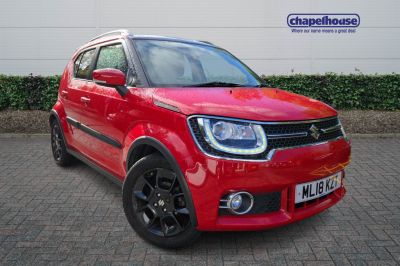 Suzuki Ignis 1.2 Dualjet SHVS SZ5 5dr SUV Petrol Red And Black at Suzuki UCL Milton Keynes