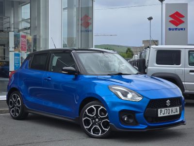 Suzuki Swift 1.4 Boosterjet 48V Hybrid Sport 5dr Hatchback Petrol Blue at Suzuki UCL Milton Keynes
