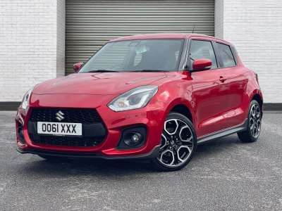 Suzuki Swift 1.4 Boosterjet 48V Hybrid Sport 5dr Hatchback Hybrid Burning Red Pearl Metallic at Suzuki UCL Milton Keynes