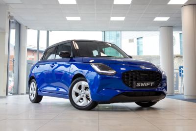 Suzuki Swift 1.2 Hybrid Ultra CVT Hatchback Petrol Frontier Blue Pearl Metallic With Black Roof at Suzuki UCL Milton Keynes