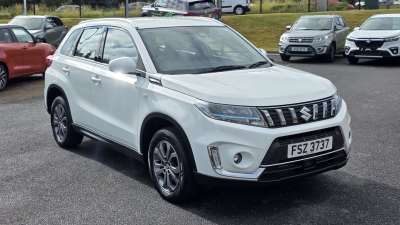 Suzuki Vitara 1.4 Sz4 Boosterjet Mhe SUV Petrol White at Suzuki UCL Milton Keynes