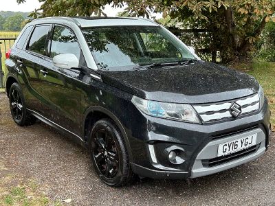 Suzuki Vitara 1.6 SZ5 SUV 5dr Petrol Auto ALLGRIP Euro 6 (s/s) (120 ps) Sports Utility Vehicle Petrol Black at Suzuki UCL Milton Keynes