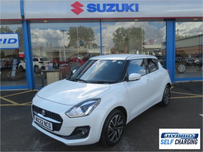 Suzuki Swift 1.2 Dualjet 83 12V Hybrid SZ5 5dr Hatchback Petrol White at Suzuki UCL Milton Keynes