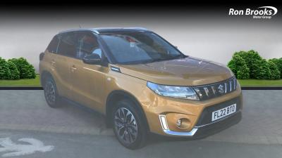 Suzuki Vitara 1.5 Hybrid SZ-T 5dr AGS Hatchback Petrol/Electric Hybrid YELLOW at Suzuki UCL Milton Keynes