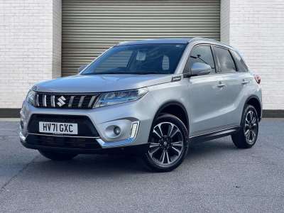 Suzuki Vitara 1.4 Boosterjet 48V Hybrid SZ5 ALLGRIP 5dr SUV Hybrid Silky Silver Metallic at Suzuki UCL Milton Keynes
