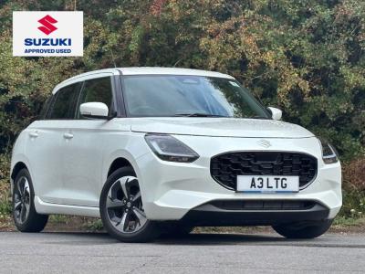Suzuki Swift 1.2 Mild Hybrid Ultra 5dr CVT Hatchback Petrol WHITE at Suzuki UCL Milton Keynes