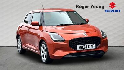 Suzuki Swift 1.2 MHEV Motion Hatchback Hybrid Orange at Suzuki UCL Milton Keynes