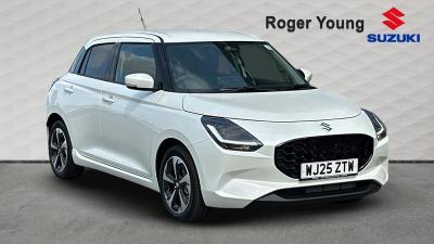 Suzuki Swift 1.2 MHEV Ultra Hatchback Hybrid White at Suzuki UCL Milton Keynes