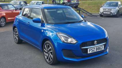 Suzuki Swift 5dr Hat 1.2 Dualjet 12v Hbd Sz-l Hatchback Hybrid Speedy Blue