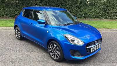 Suzuki Swift 1.2 Sz-L Dualjet Mhev Hatchback Hybrid Blue at Suzuki UCL Milton Keynes