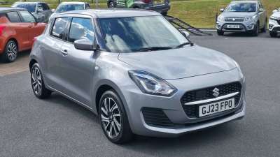 Suzuki Swift 1.2 Sz-L Dualjet Mhev Hatchback Hybrid Silver at Suzuki UCL Milton Keynes