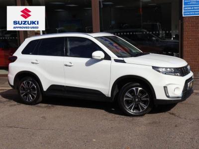 Suzuki Vitara 1.4 Boosterjet 48V Hybrid SZ5 ALLGRIP 5dr Hatchback Petrol WHITE at Suzuki UCL Milton Keynes