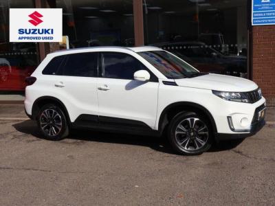 Suzuki Vitara 1.4 Boosterjet 48V Hybrid SZ5 5dr Hatchback Petrol WHITE at Suzuki UCL Milton Keynes