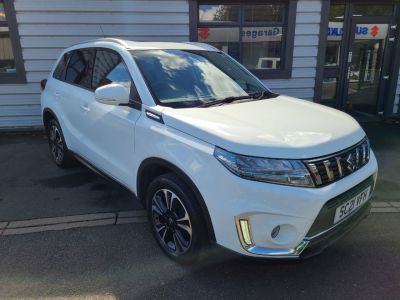 Suzuki Vitara 1.4 Boosterjet 48V Hybrid SZ5 5dr Hatchback Petrol White at Suzuki UCL Milton Keynes
