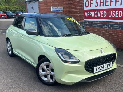 Suzuki Swift 1.2 Mild Hybrid Motion 5dr Hatchback Petrol YELLOW at Suzuki UCL Milton Keynes