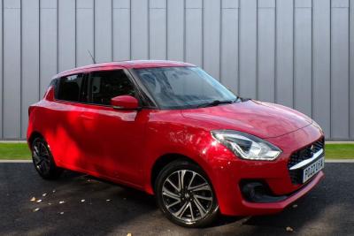 Suzuki Swift 1.2 Dualjet 83 12V Hybrid SZ5 5dr Auto Hatchback Petrol RED at Suzuki UCL Milton Keynes