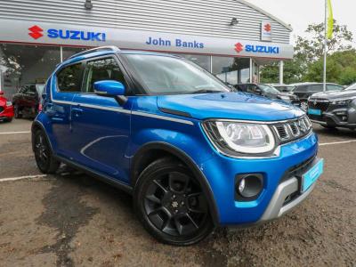 Suzuki Ignis 1.2 Sz5 Dualjet Mhev Hatchback Hybrid Blue at Suzuki UCL Milton Keynes