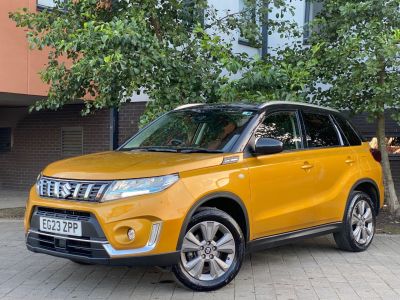 Suzuki Vitara 1.5 Hybrid SZ-T 5dr AGS Hatchback Petrol / Electric Hybrid Yellow at Suzuki UCL Milton Keynes
