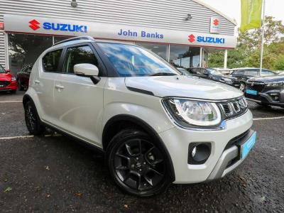 Suzuki Ignis 1.2 Sz5 Dualjet Mhev Cvt Mini SUV Hybrid White at Suzuki UCL Milton Keynes
